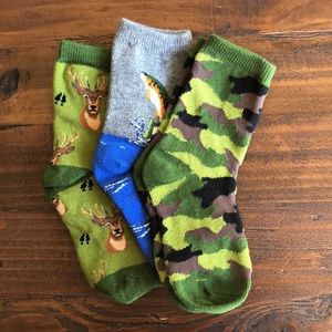 Socksmith Kids Trio of Novelty Socks - The Great Outdoors - 2-4 Years - New